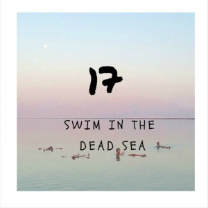 swim in the dead sea