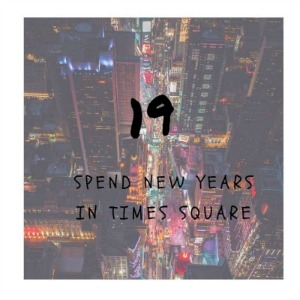 spend new year's in times square