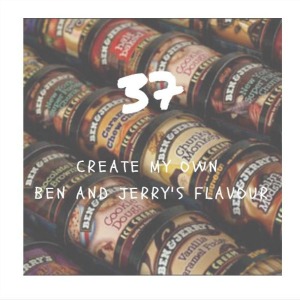 create my own ben and jerry's flavour
