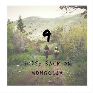 horseback on Mongolia